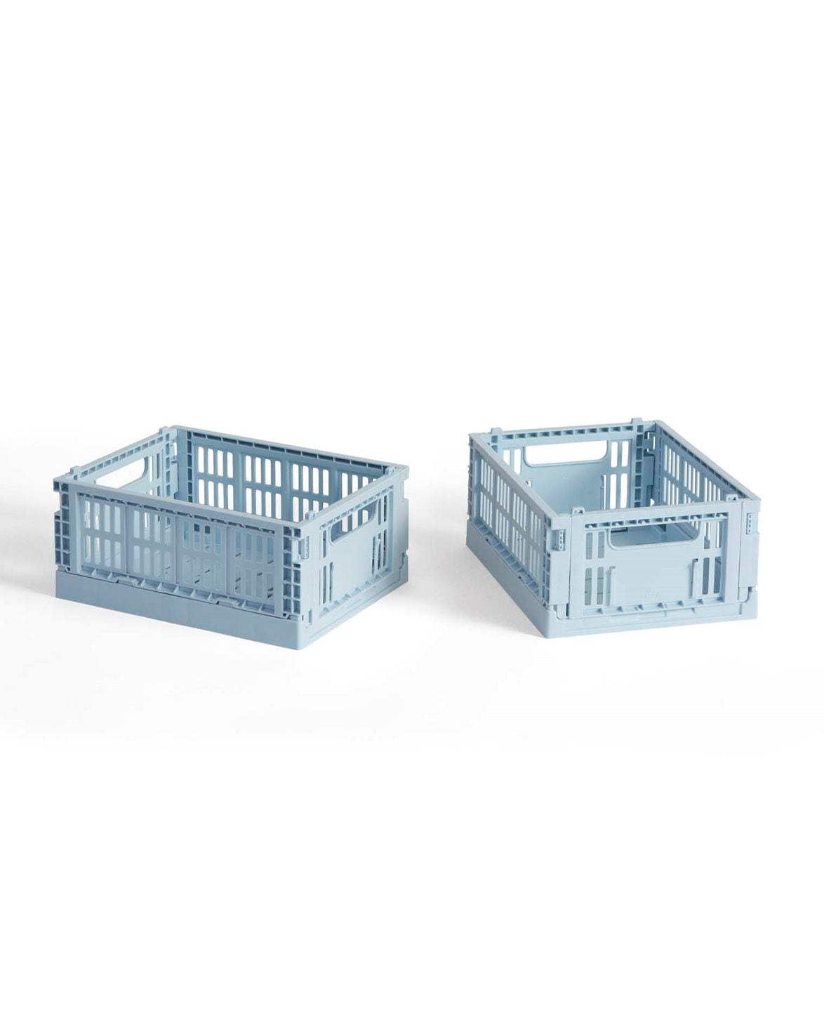 Hay Colour Crate Mini Set Of 2 Soft Blue