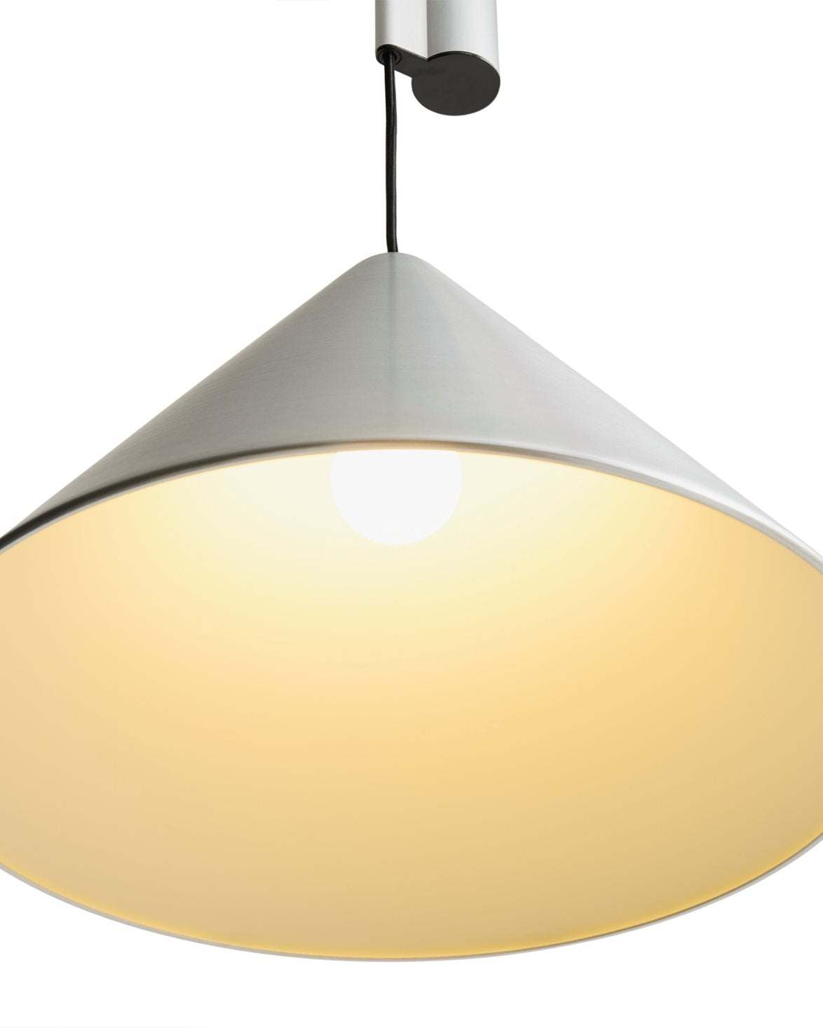 Compass Adjustable Pendant Brushed Aluminium