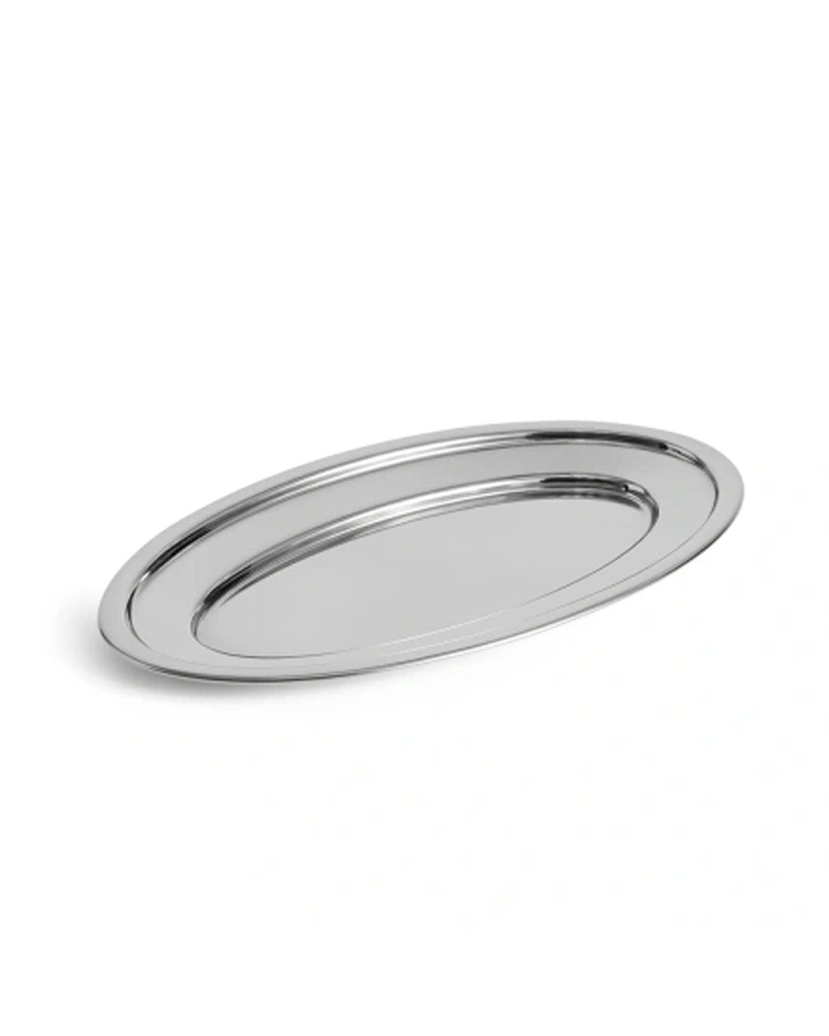 Essential Steel Oval Dish M Stainless Steel