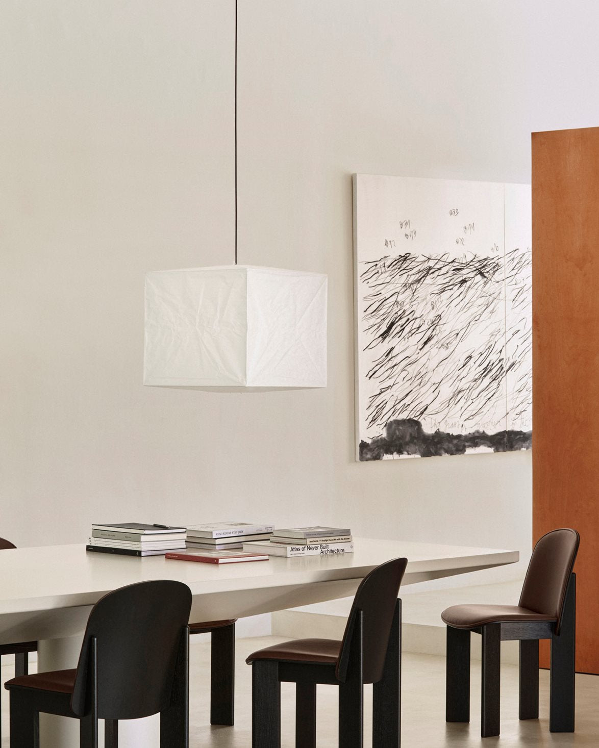 Paper Shade Cube Classic White