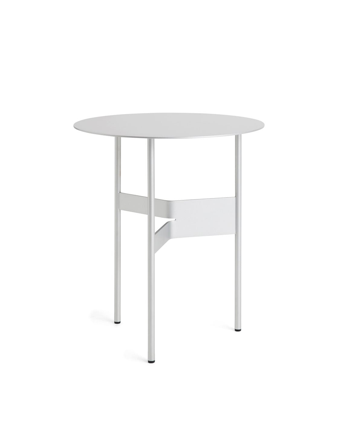 Shim Coffee Table Ø45 Silver Grey