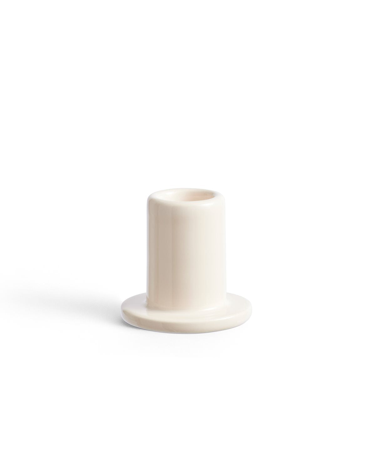 Tube Candleholder S Off White