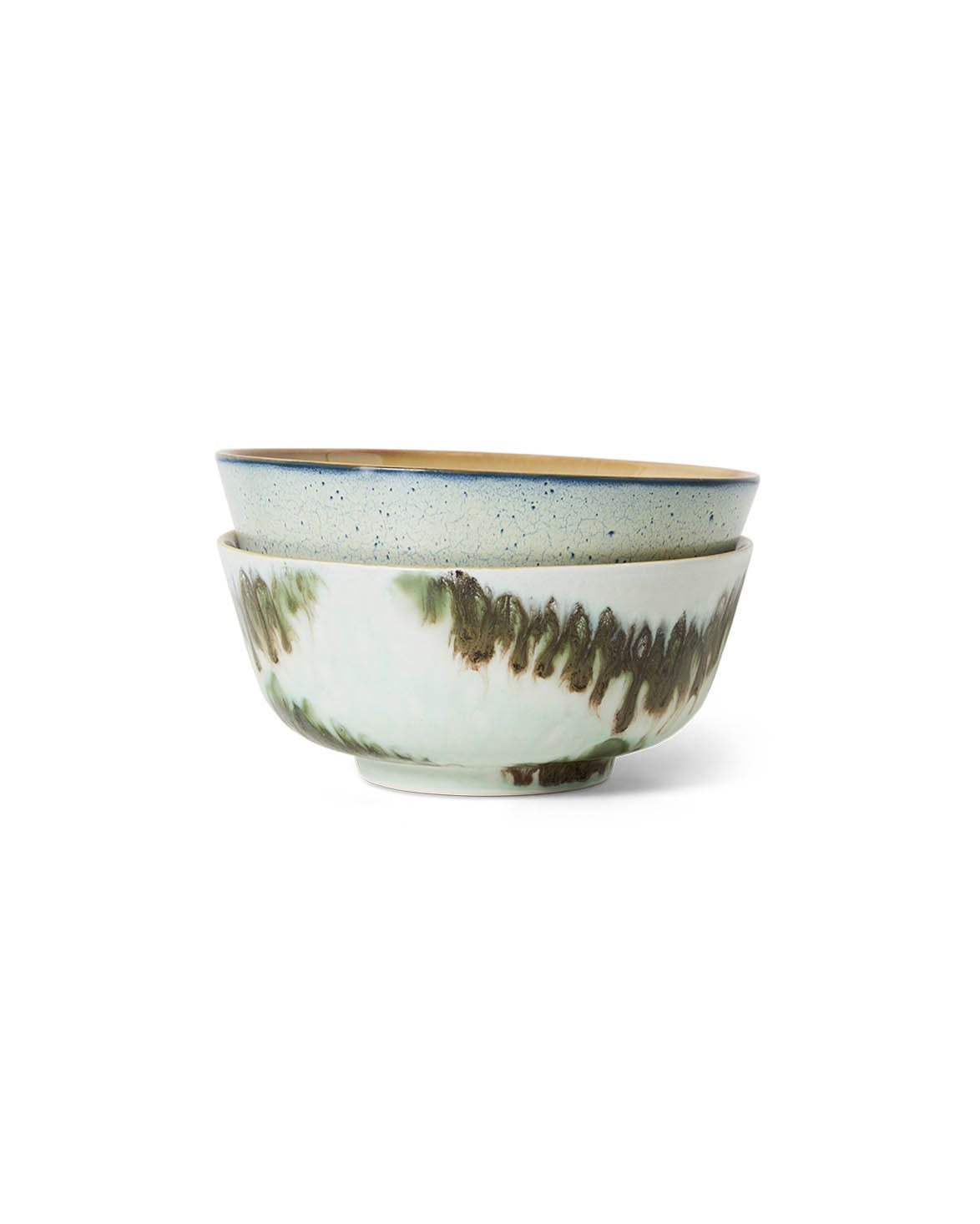 70S Ceramics Ramen Bowl Set Of 2 Minimalist