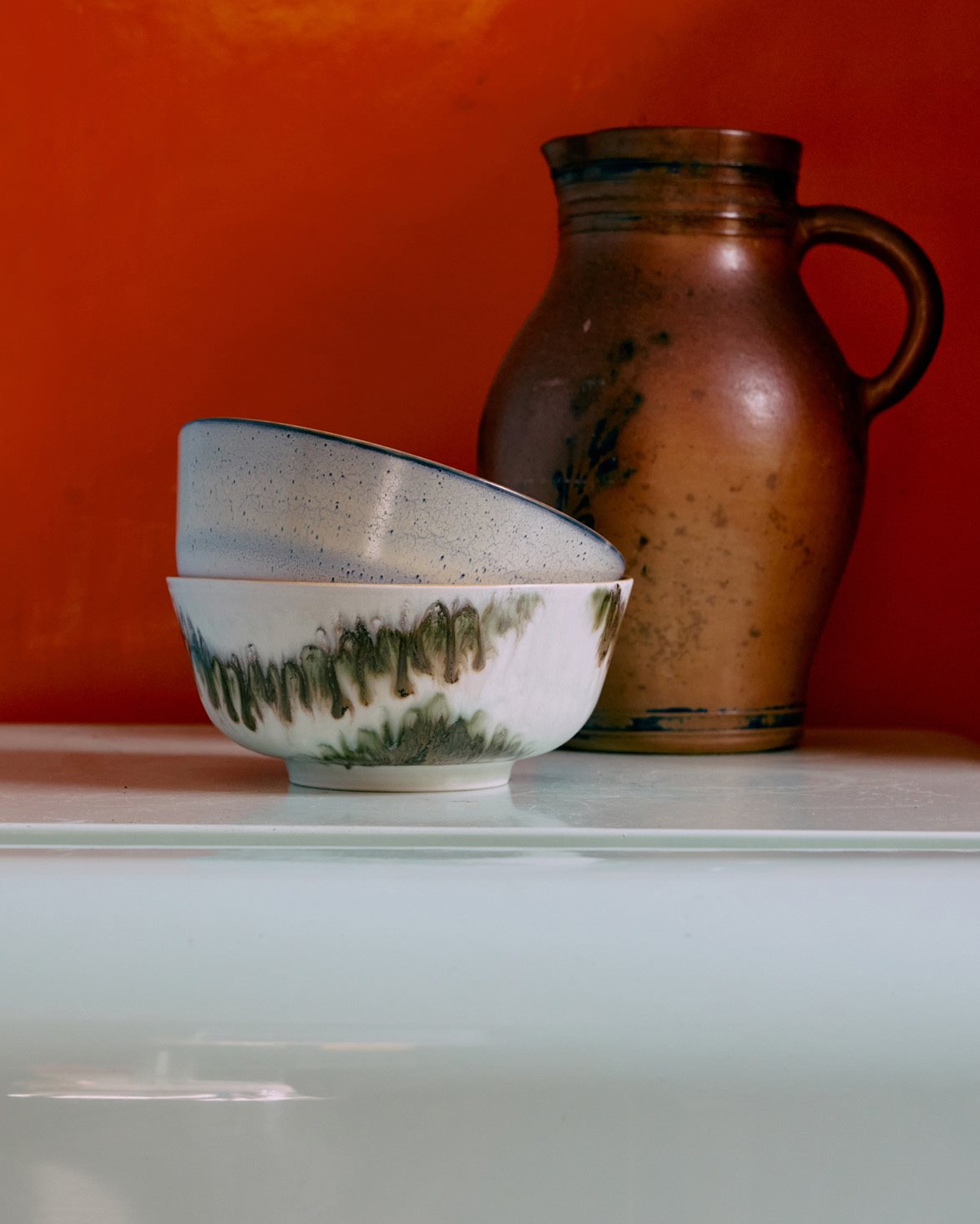 70S Ceramics Ramen Bowl Set Of 2 Minimalist