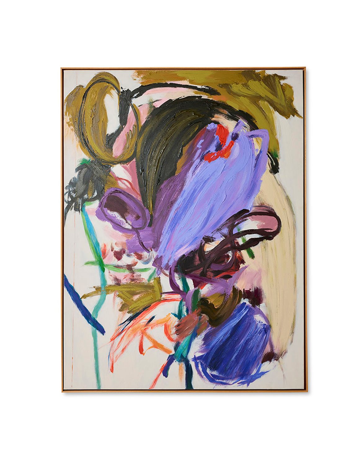Framed Artwork 'Abstraction' Multicolour