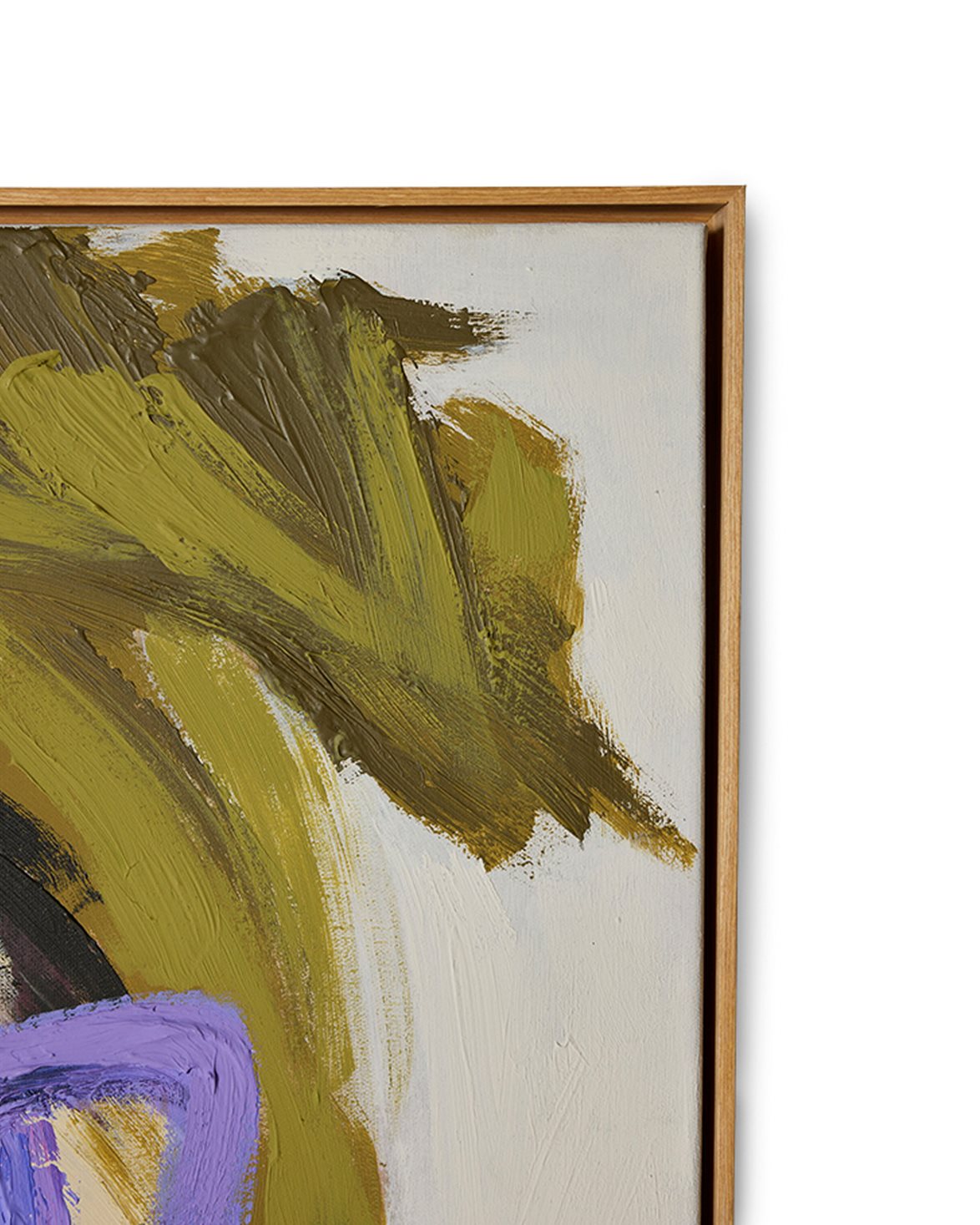 Framed Artwork 'Abstraction' Multicolour