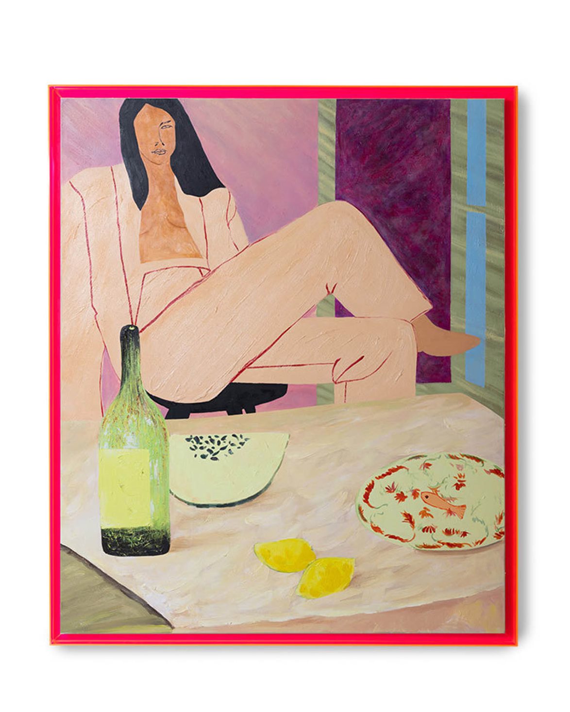 Framed Artwork 'Get Your Groove On'