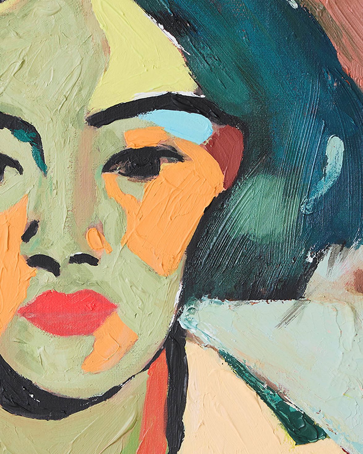 Framed Artwork 'Self-Made' Multicolour