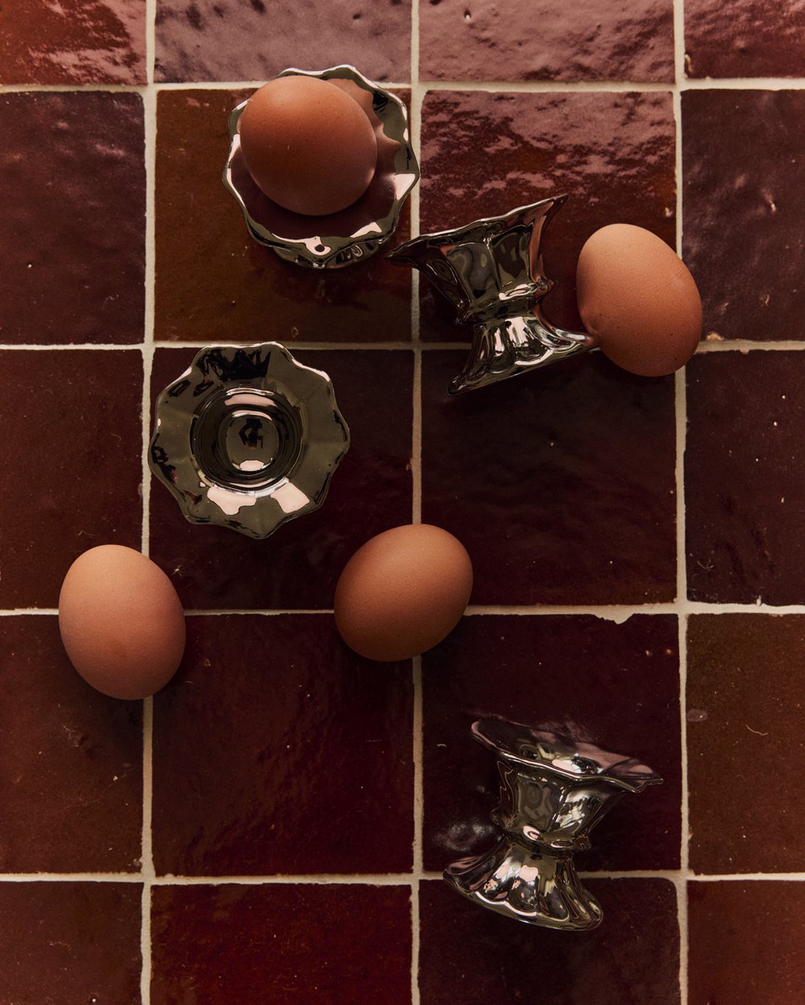 New Classics Egg Cups Chrome