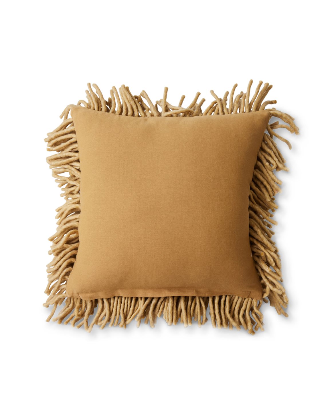 Rugged Woolen Cushion Olive
