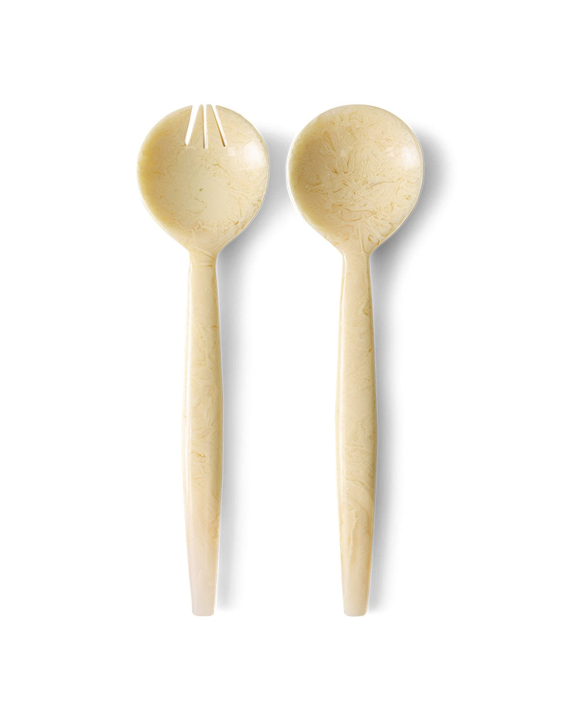 Salad Cutlery Set Of 2 Vanilla