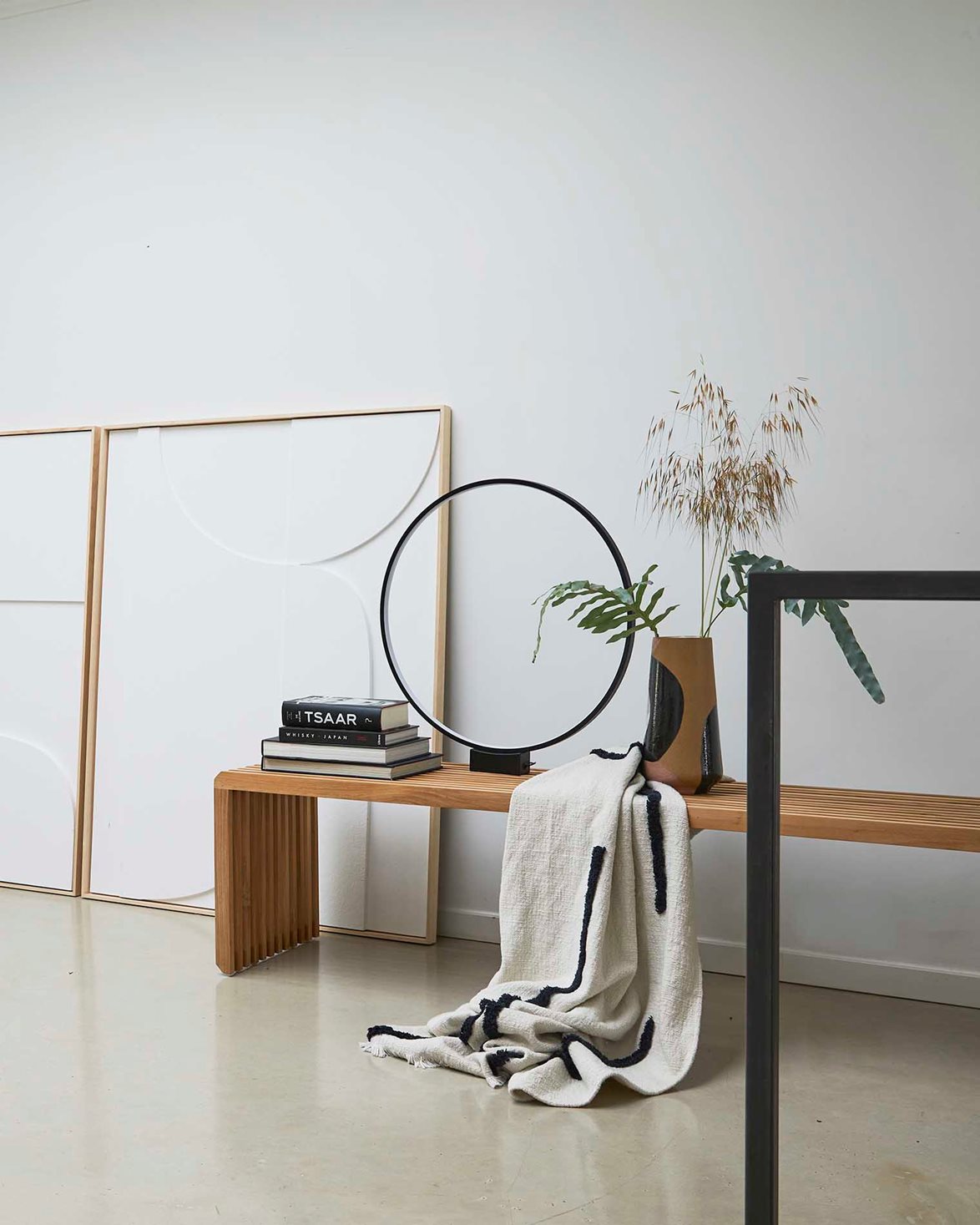 Slatted Bench L Natural Teak