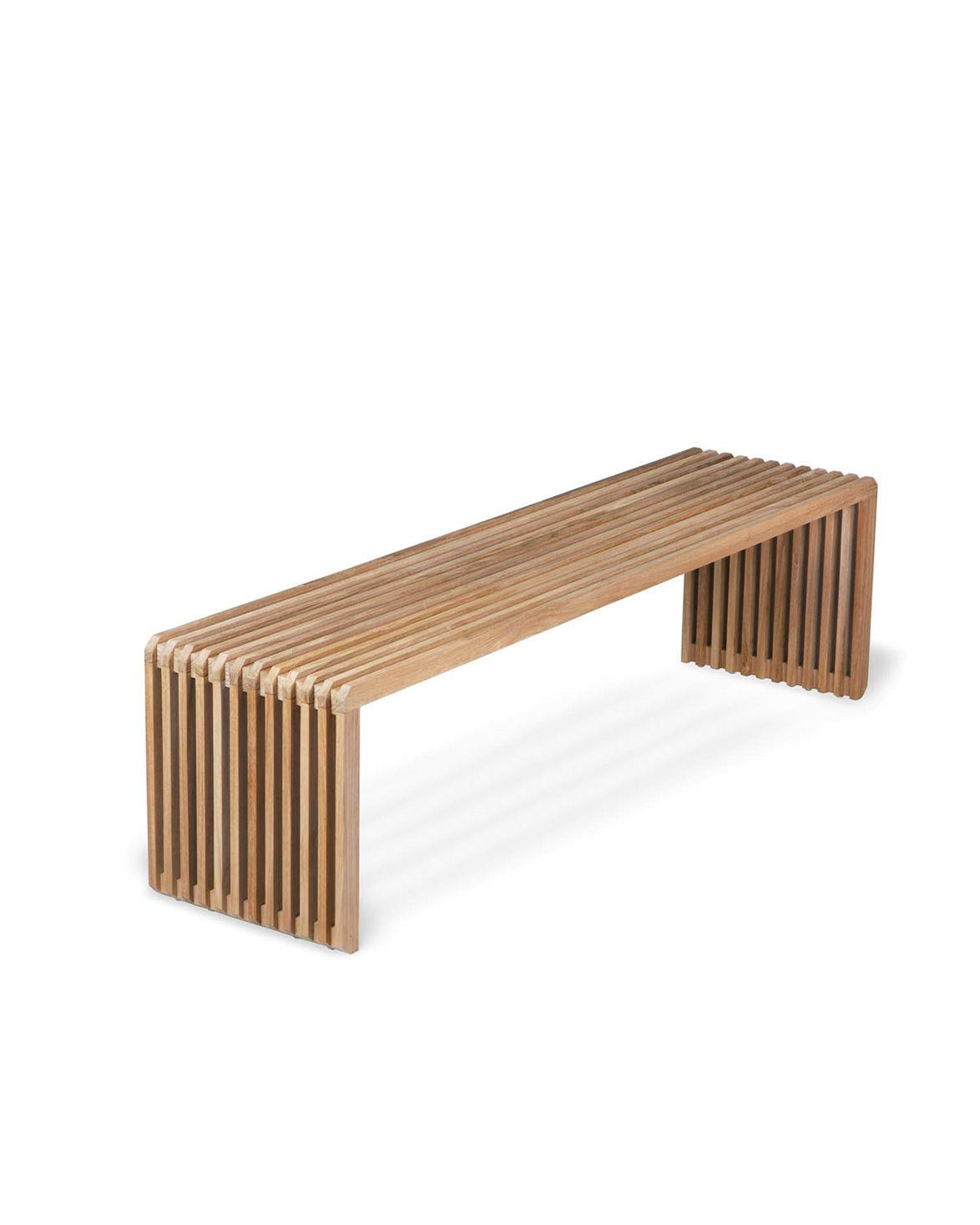 Slatted Bench L Natural Teak