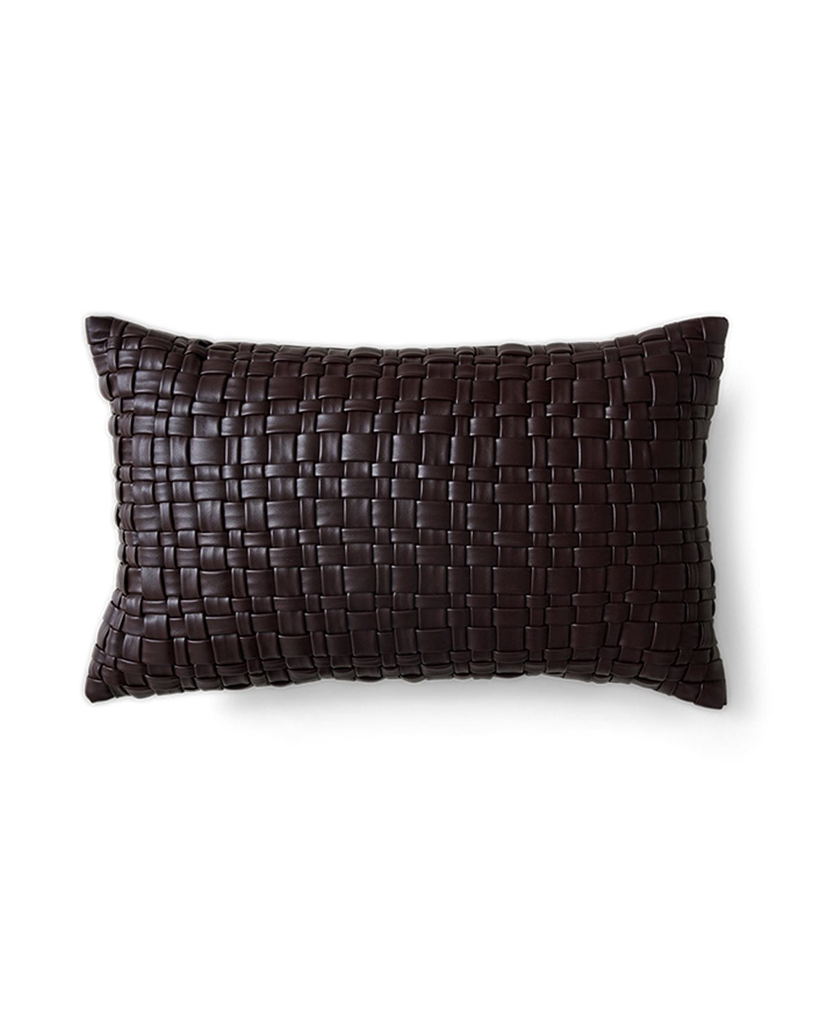 Woven Cushion Chocolate Brown