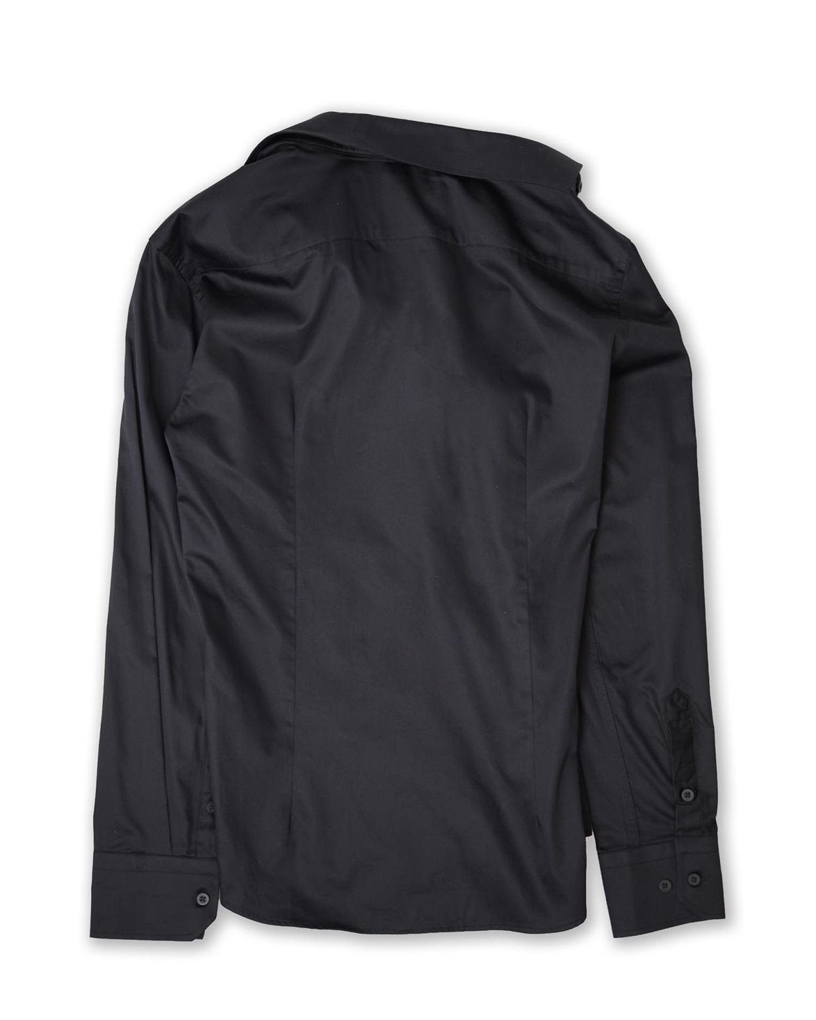 Asymmetric Shirt Black