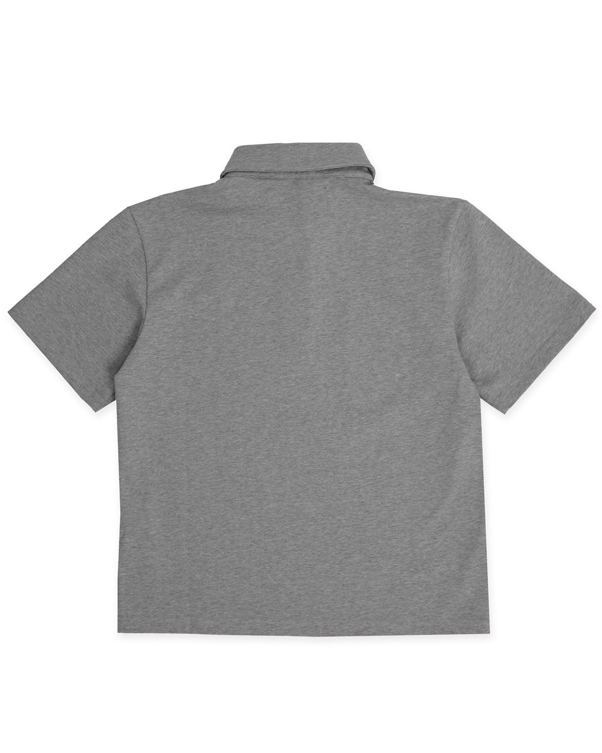 Polo Jersey Grey Melange