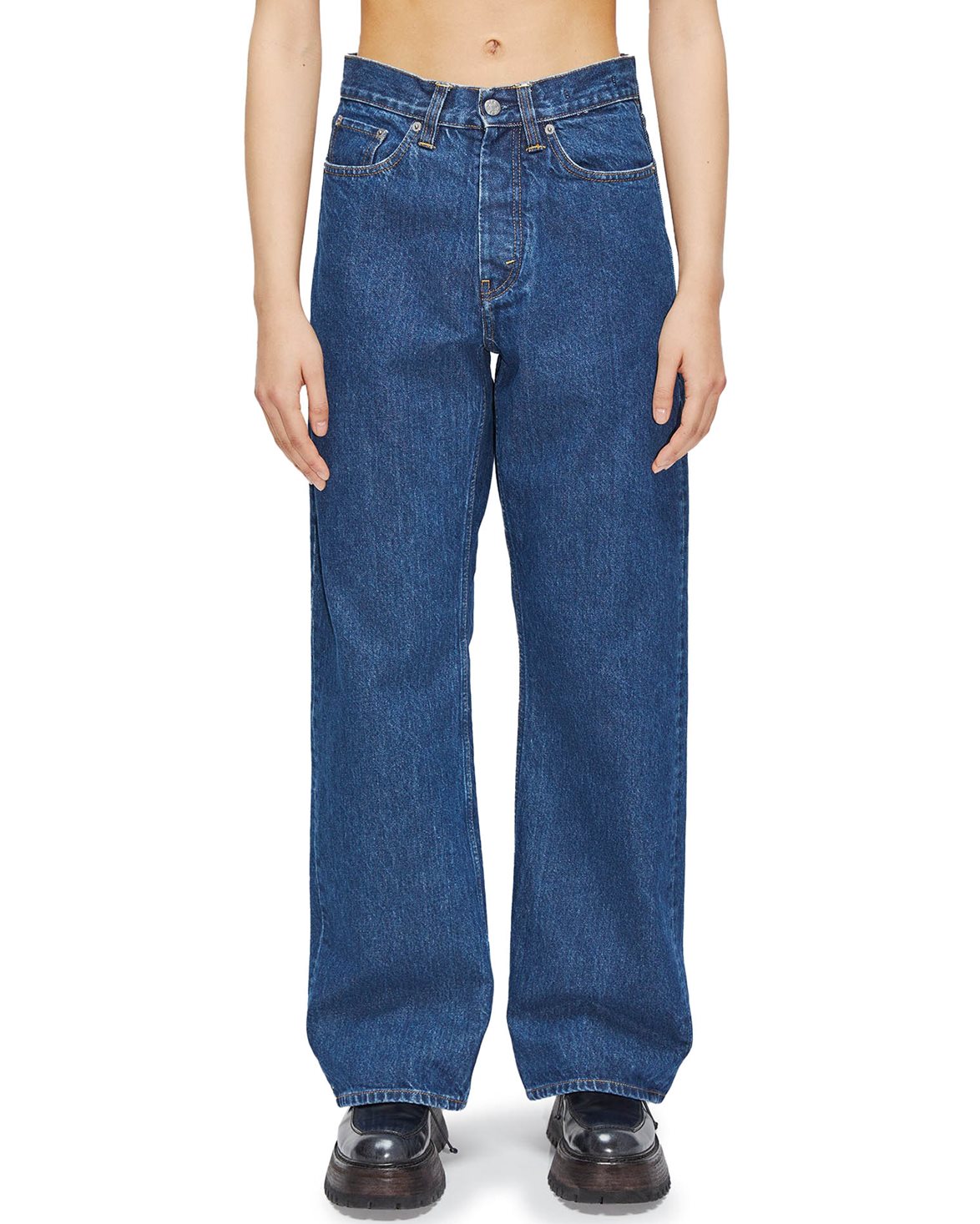 Criss Loose Fit Jeans Dark Indigo Wash