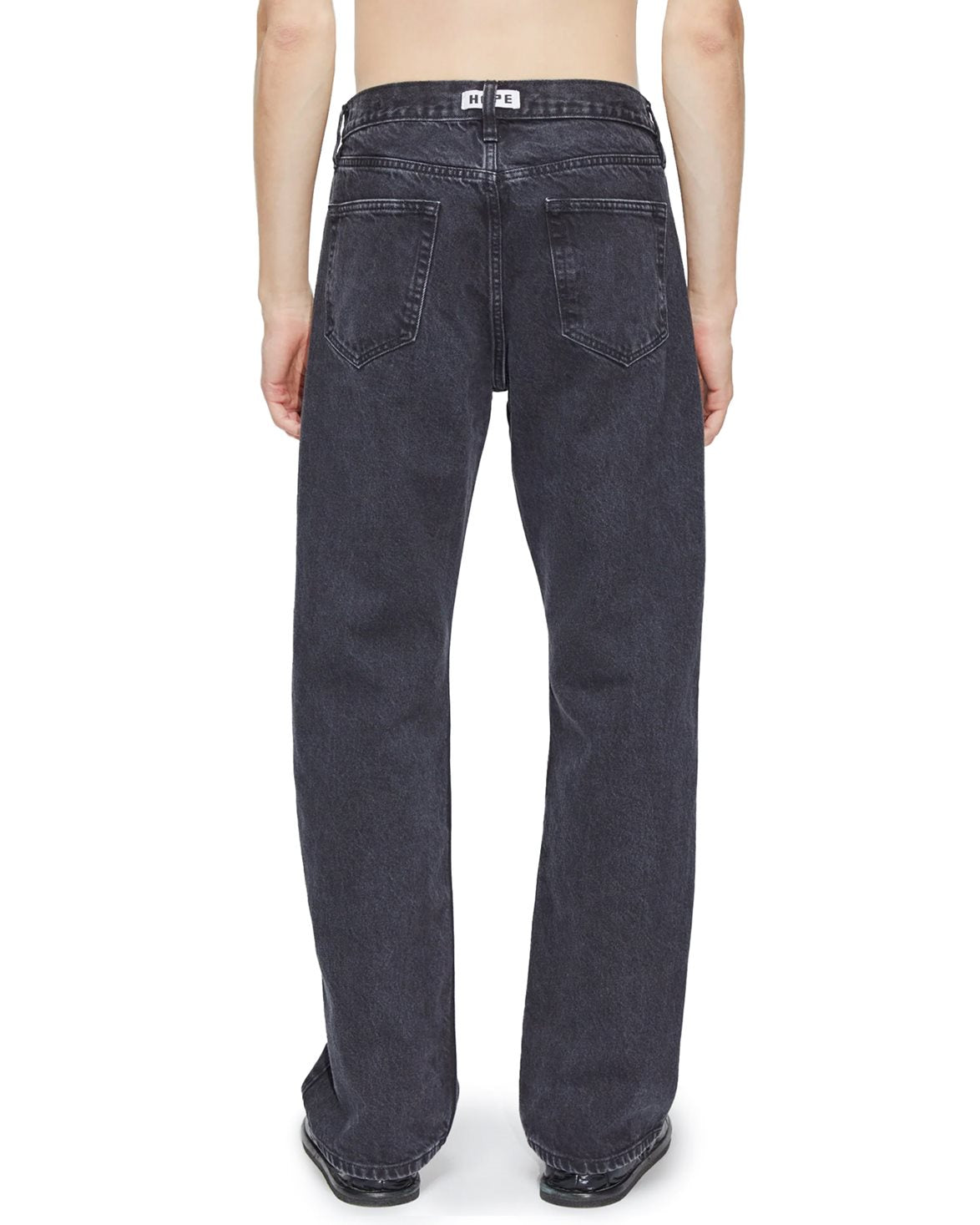 Rush Relaxed Bootcut Jeans Washed Black
