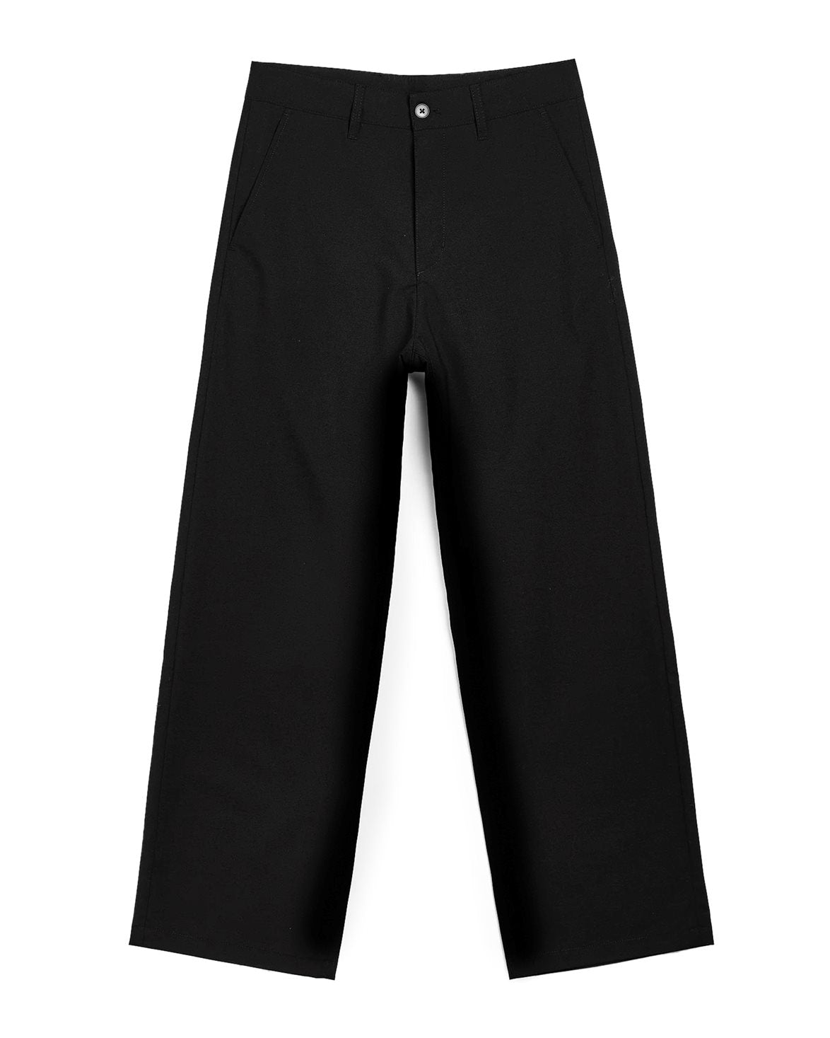 Wind Wide Leg Trousers Black Suit