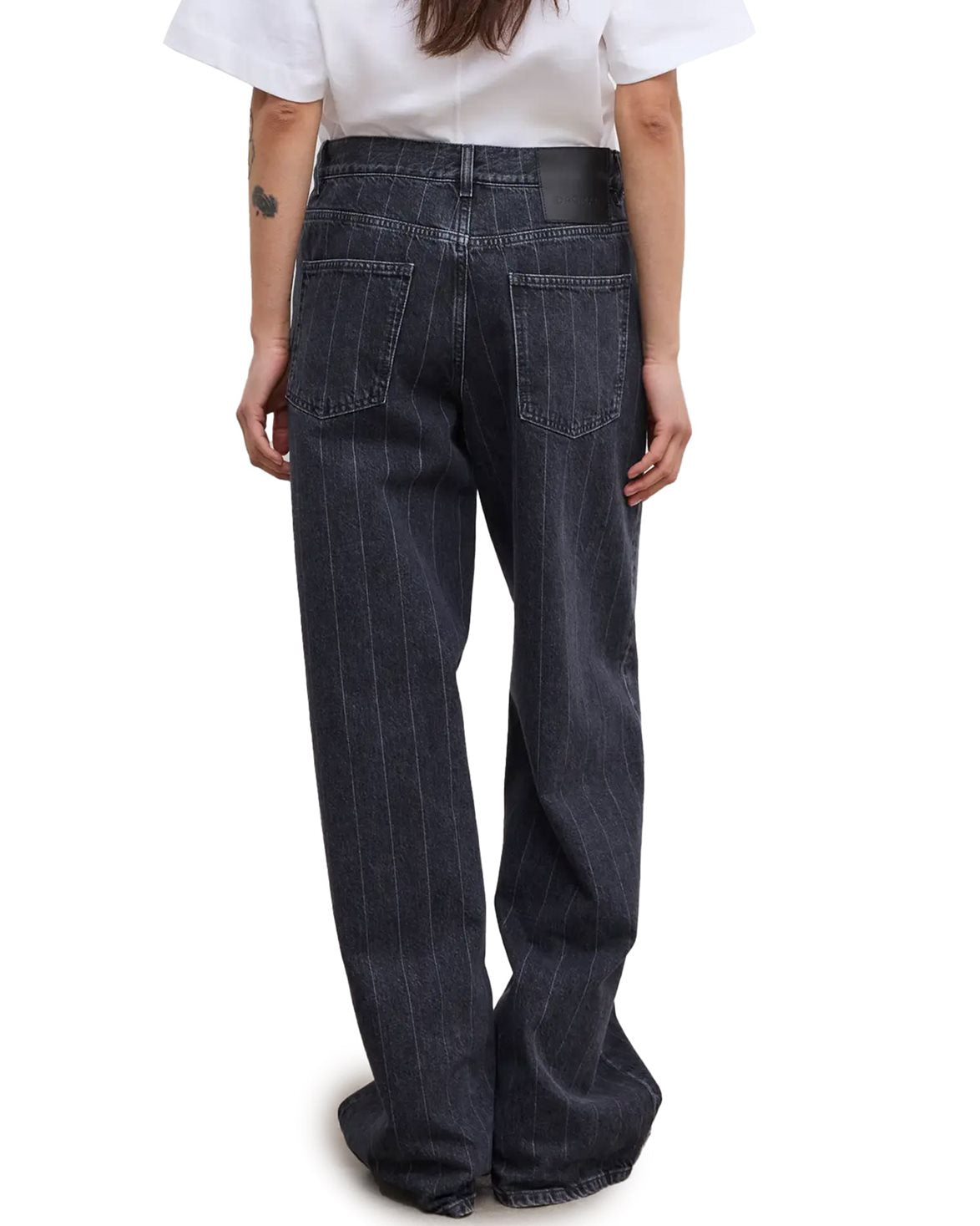 Baggy Fit Denim Black White