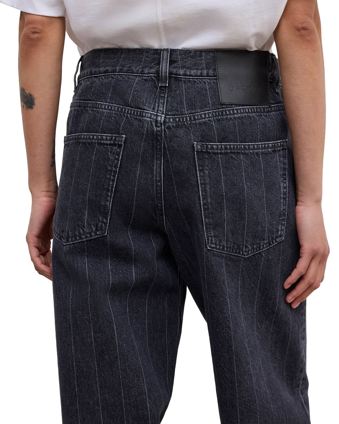 Baggy Fit Denim Black White
