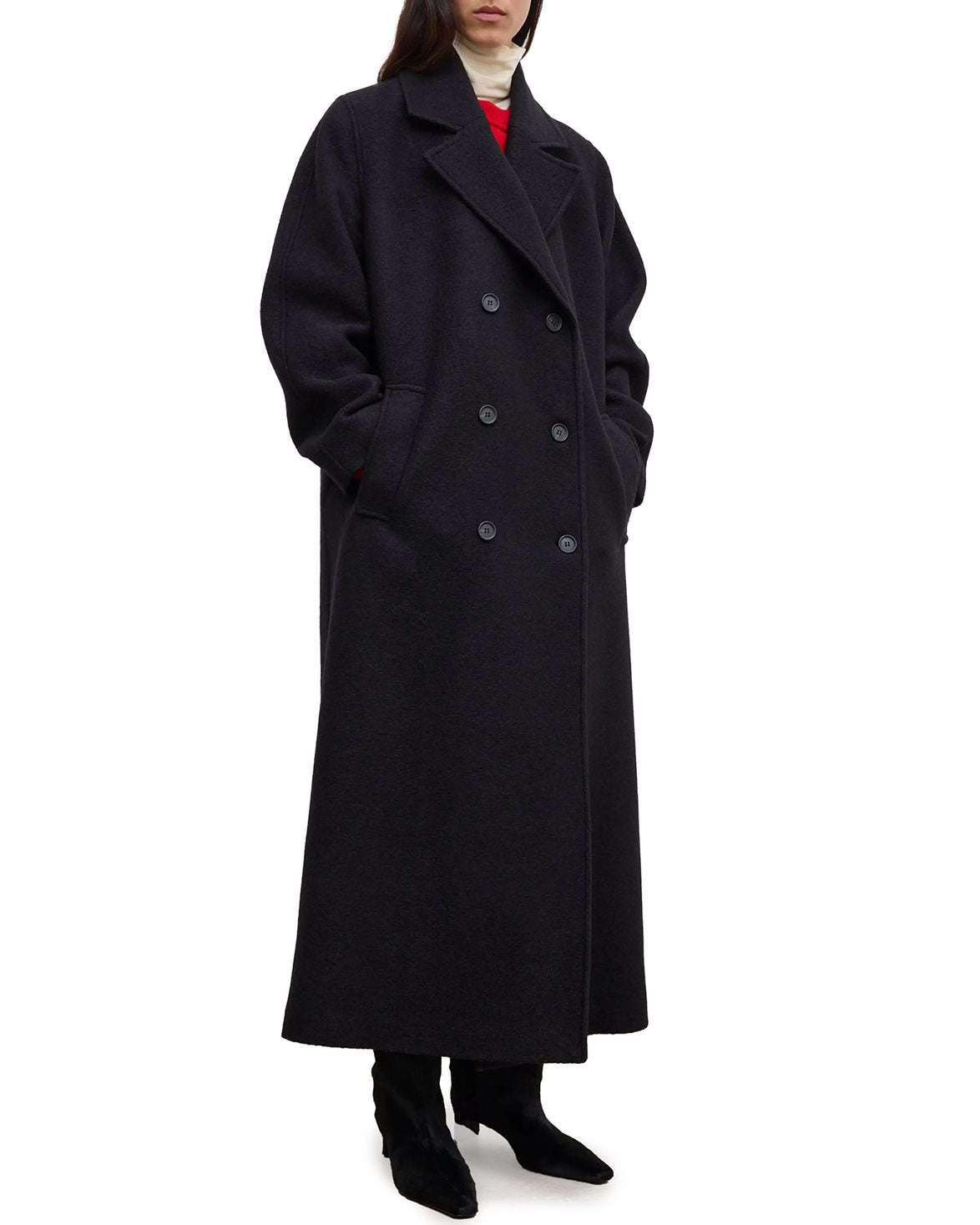 Db Wool Coat Black