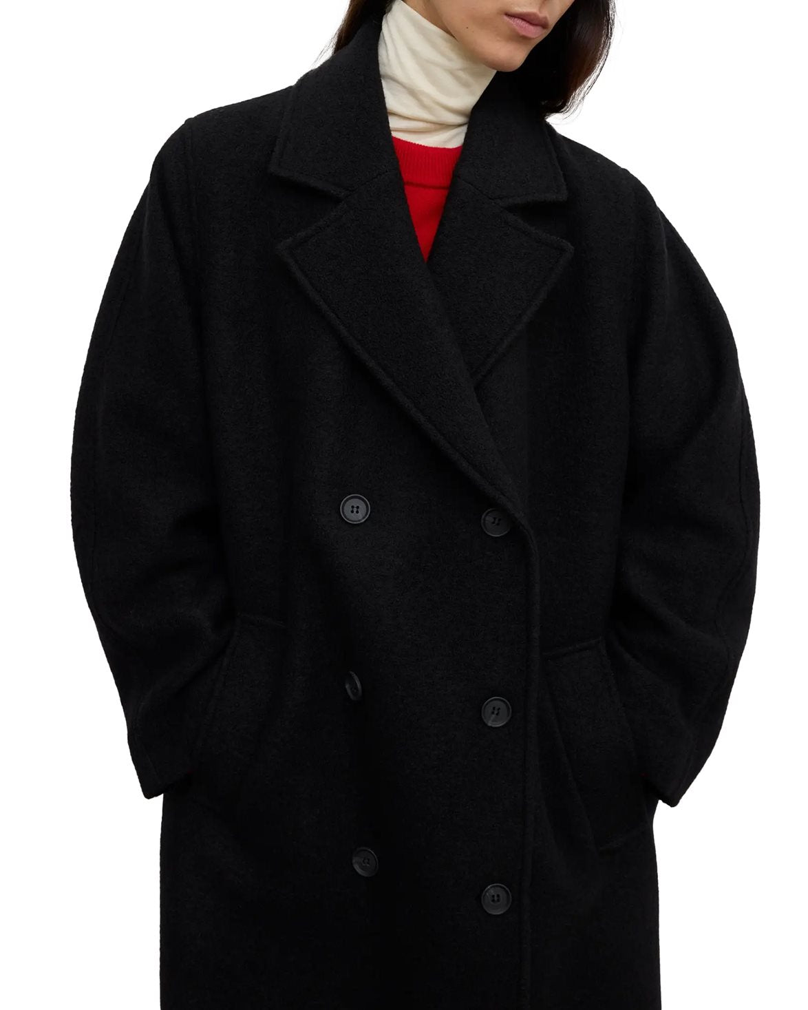 Db Wool Coat Black