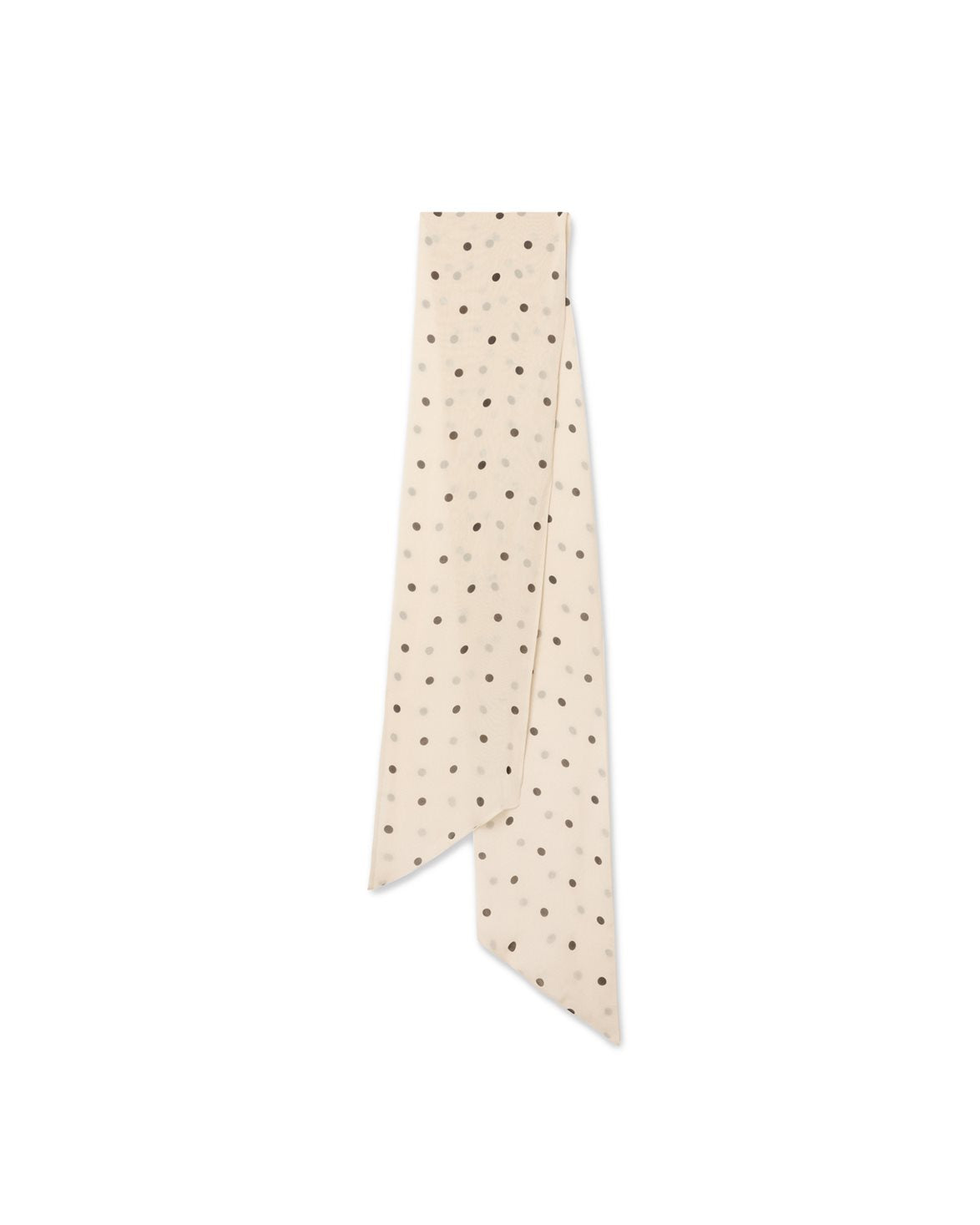 Dot Slip Dress Antique Beige