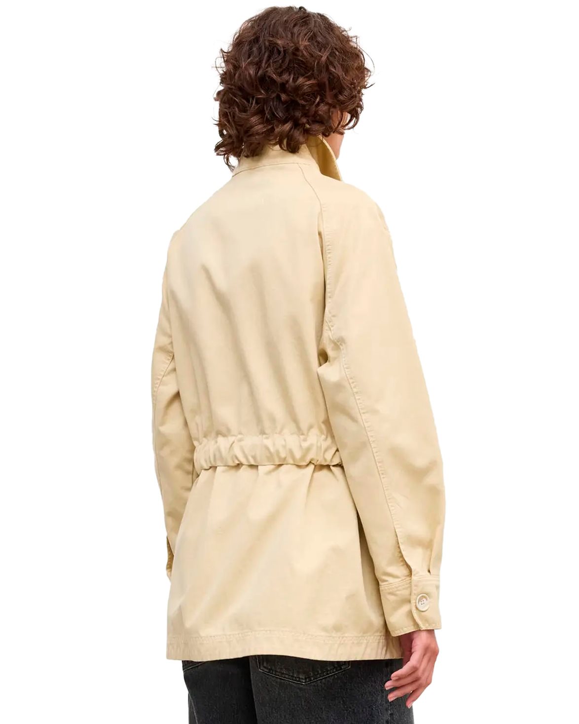 Field Cotton Jacket Almond Cream