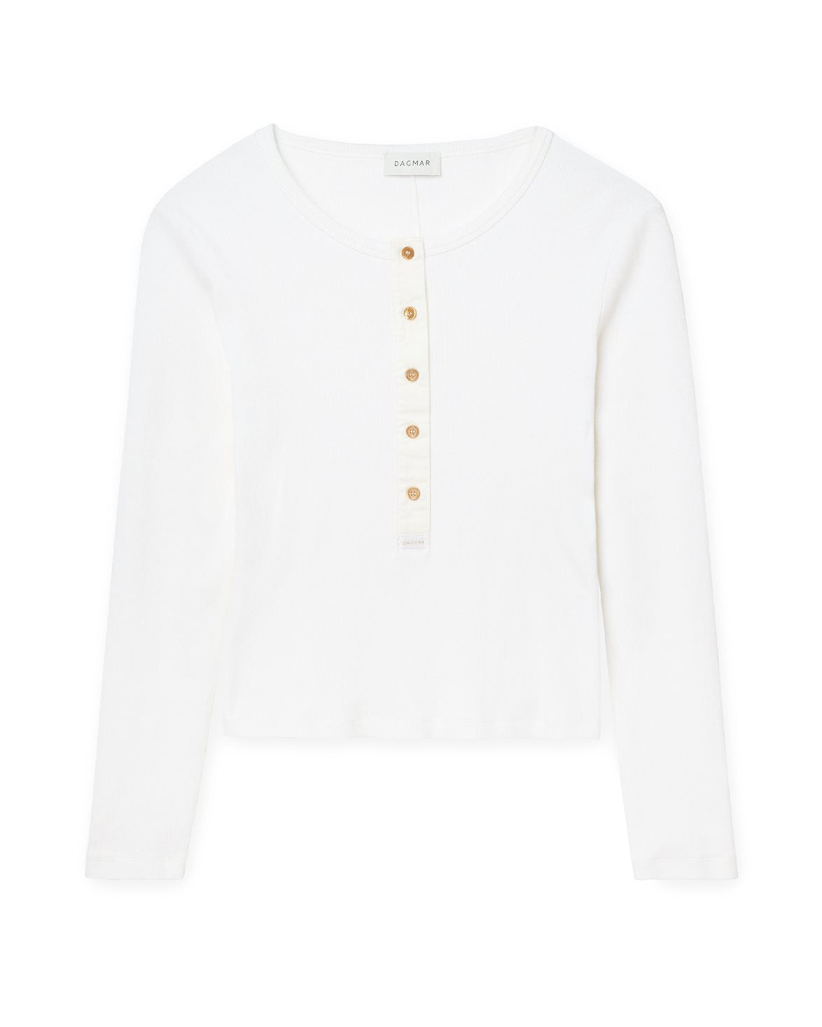 Henley Top White