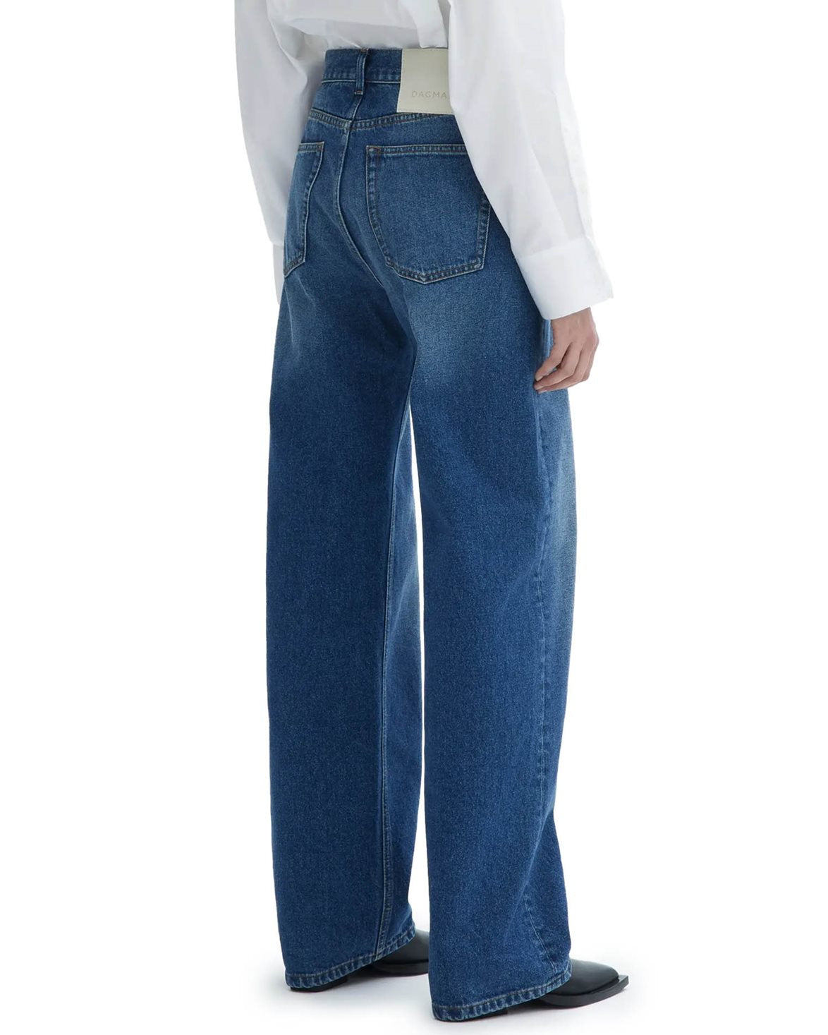 Loose Fit Denim Dark Blue