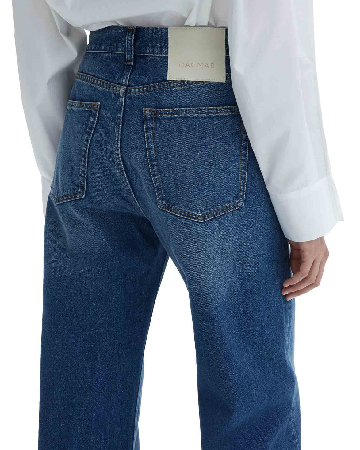 Loose Fit Denim Dark Blue