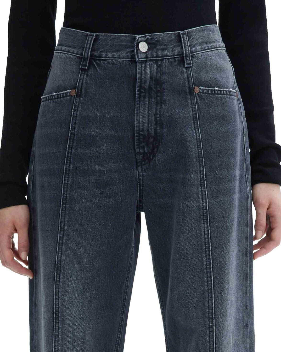 Loose Fit Denim Dark Grey