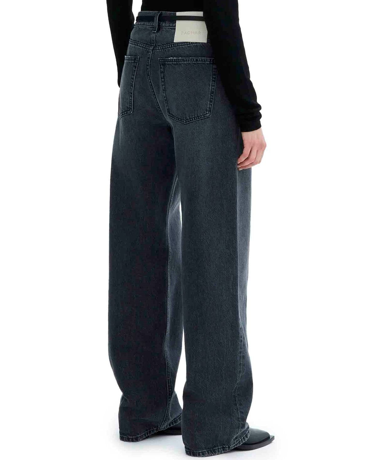 Loose Fit Denim Dark Grey