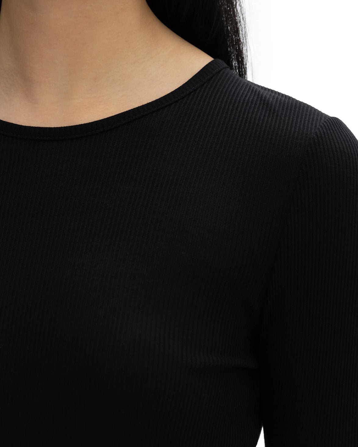 Lyocell Long Sleeve Black