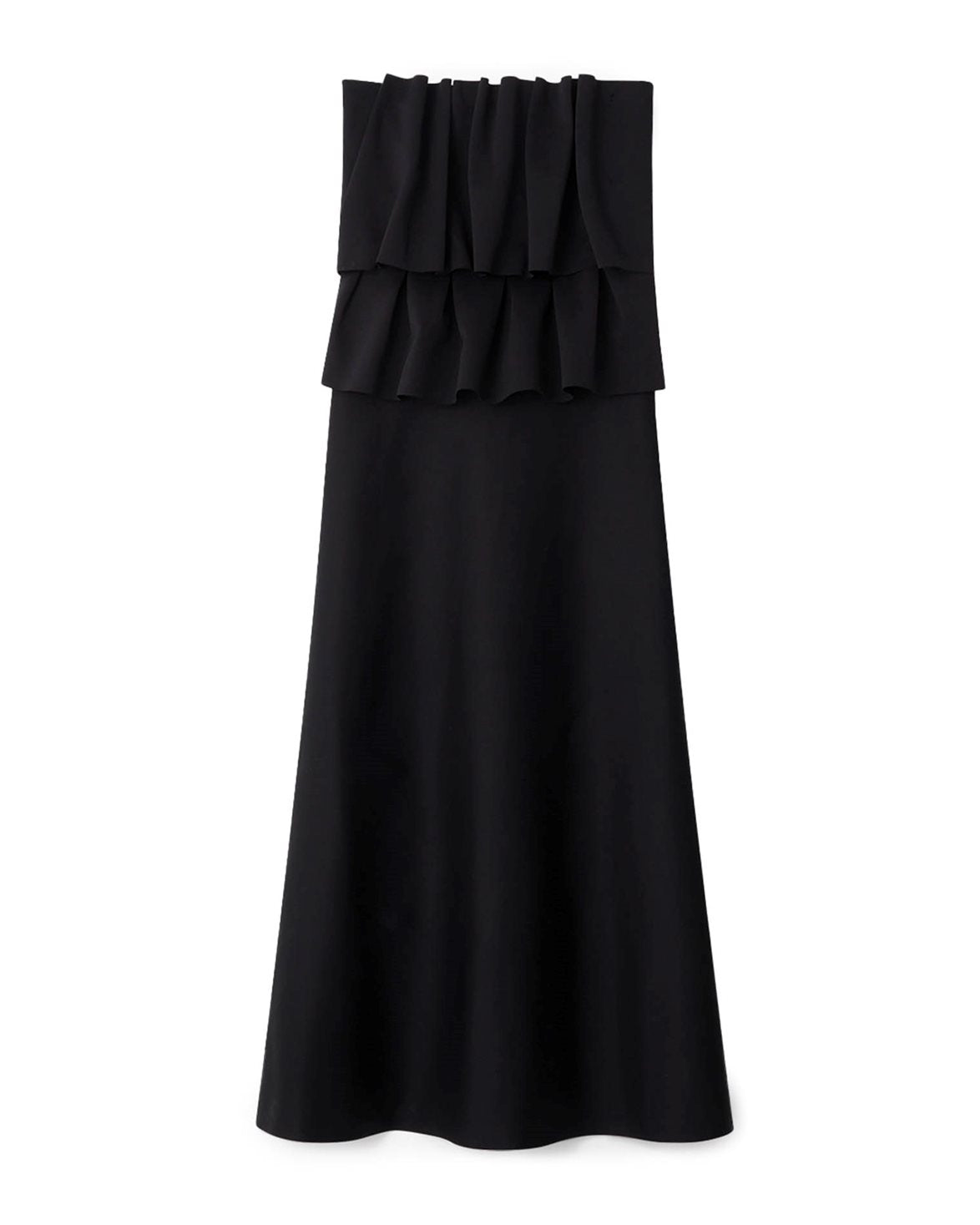 Sculpted Tube Dress Black