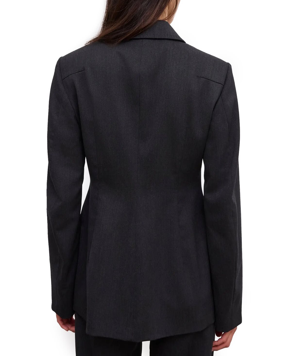 Slim Tailored Blazer Antracite Grey
