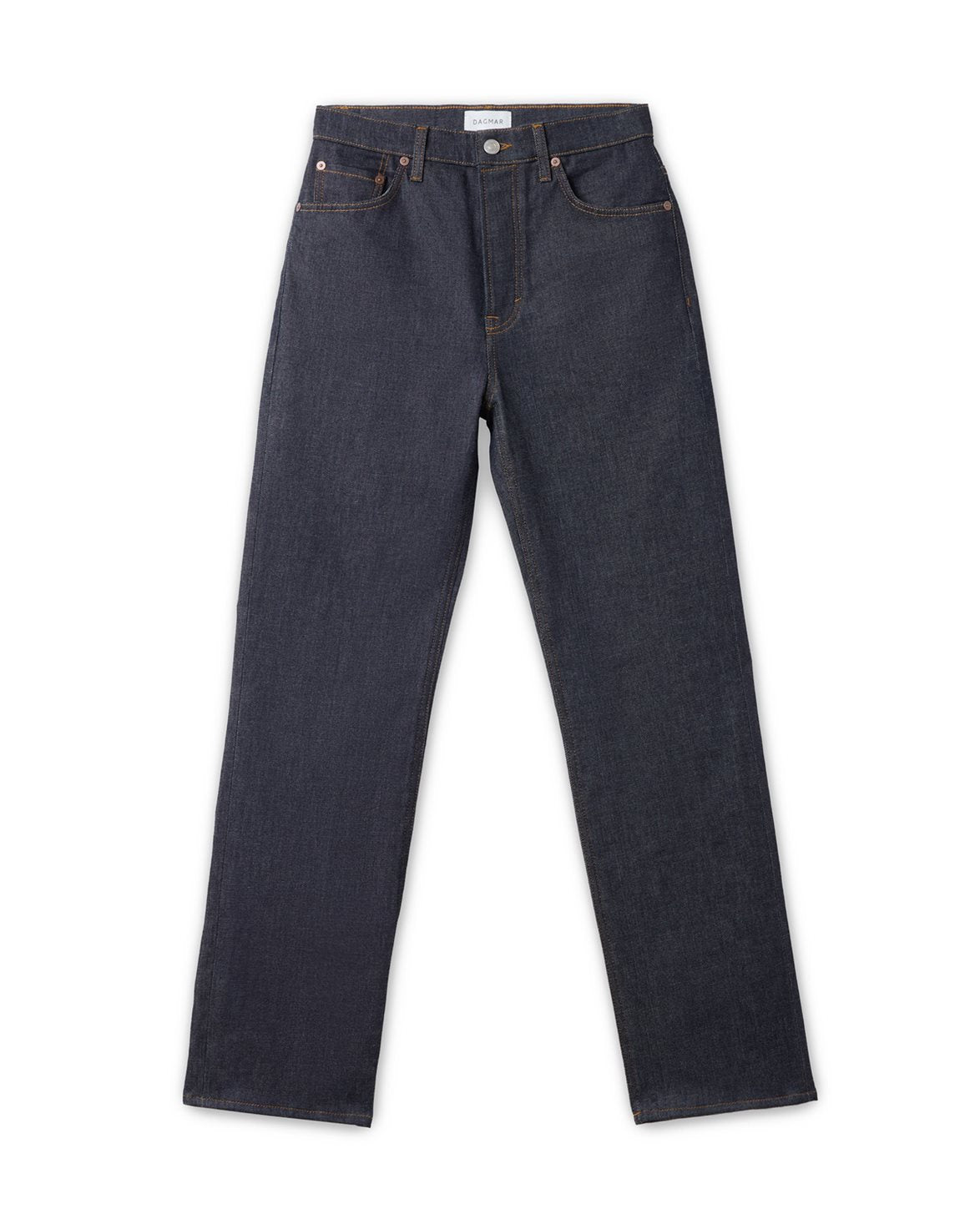 Straight Leg Denim Raw Blue