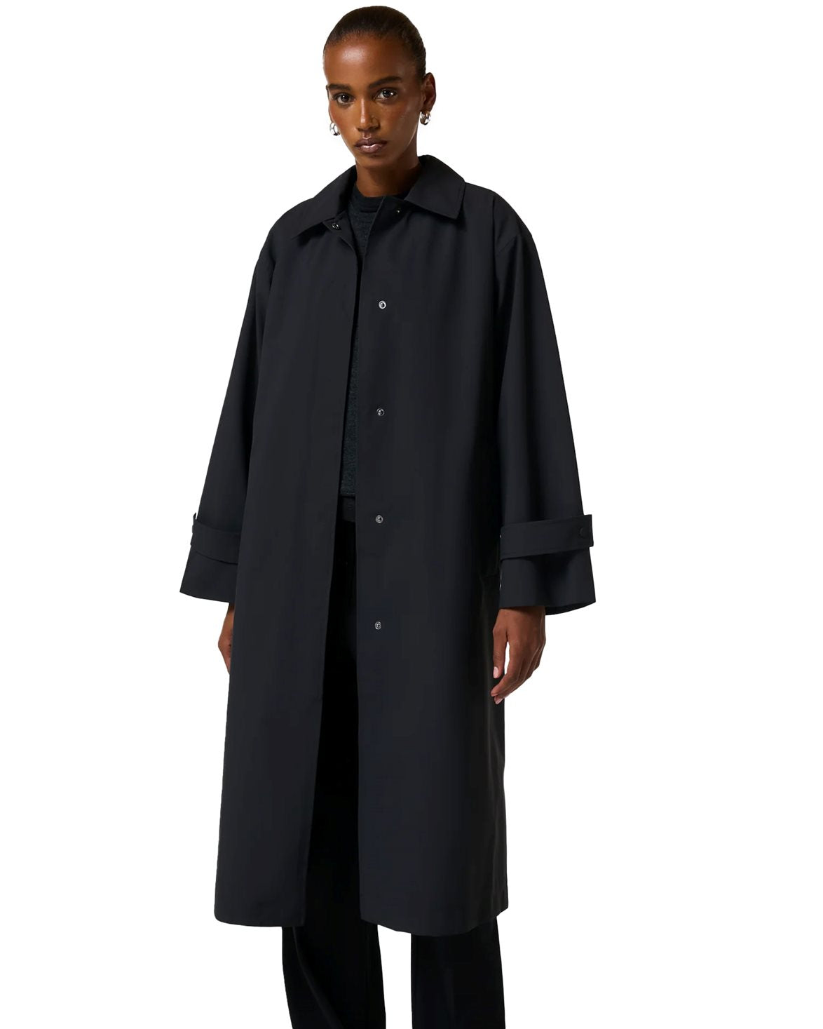 Aboyne City Rain Coat Black