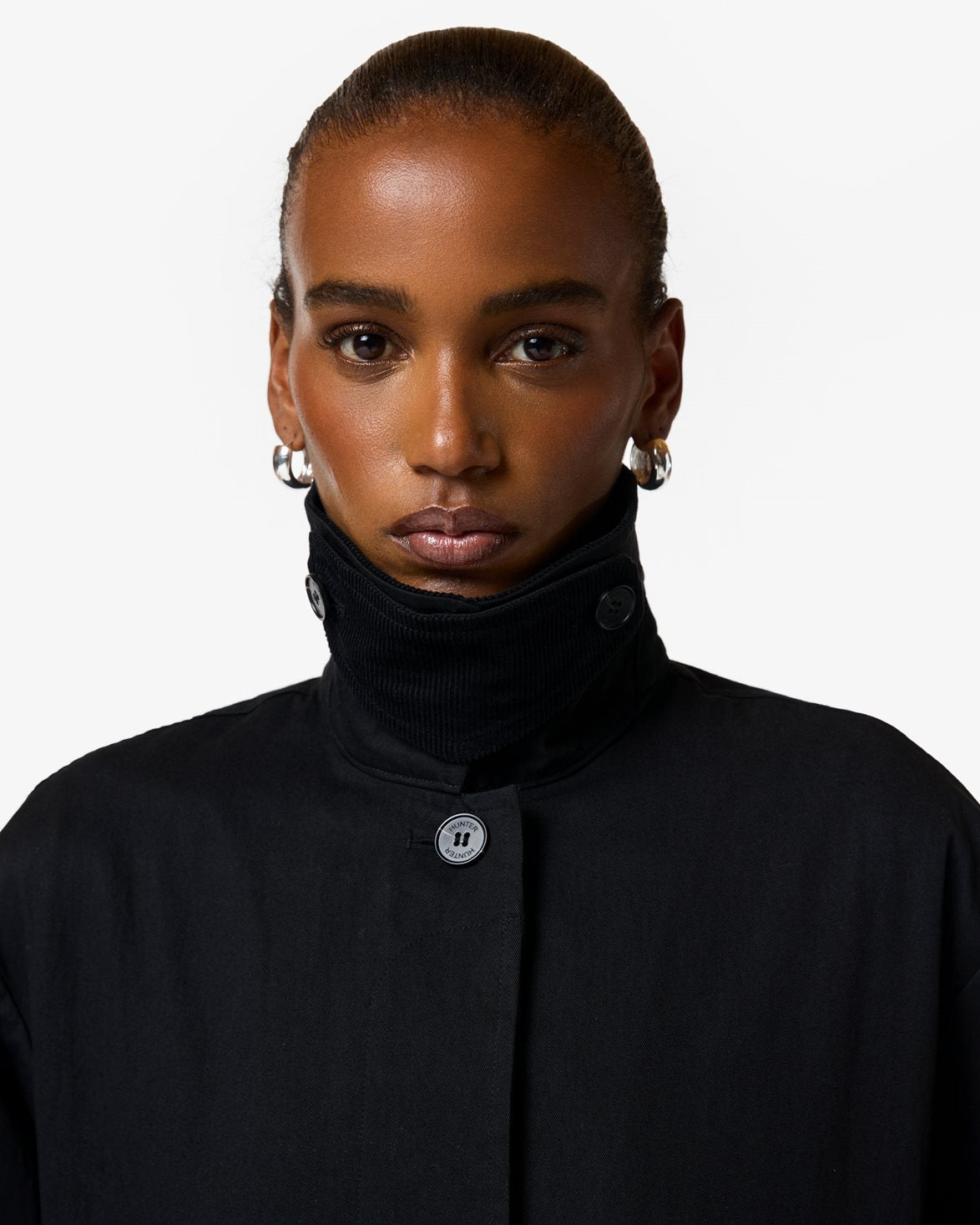 Ley Long Coat Black