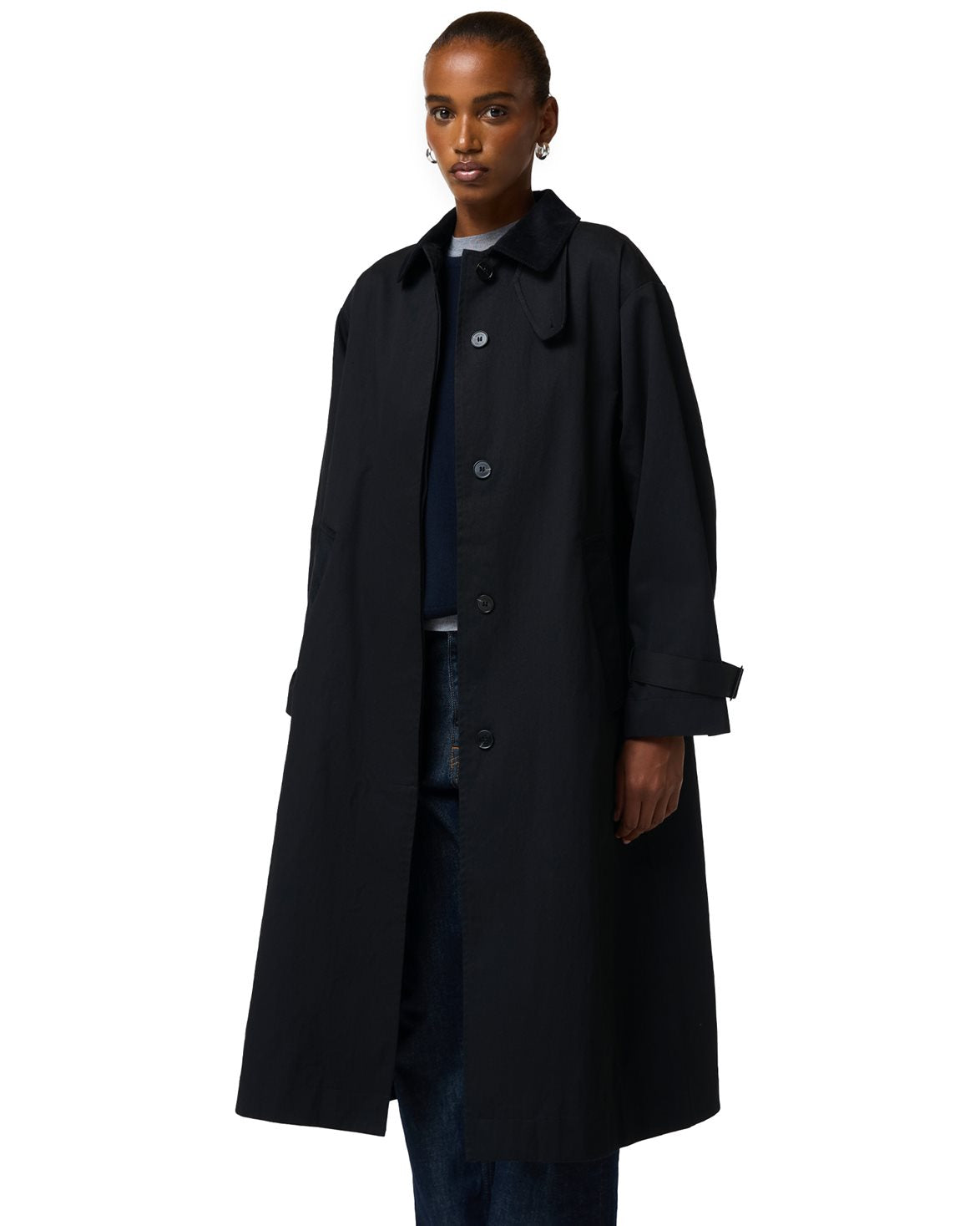 Ley Long Coat Black