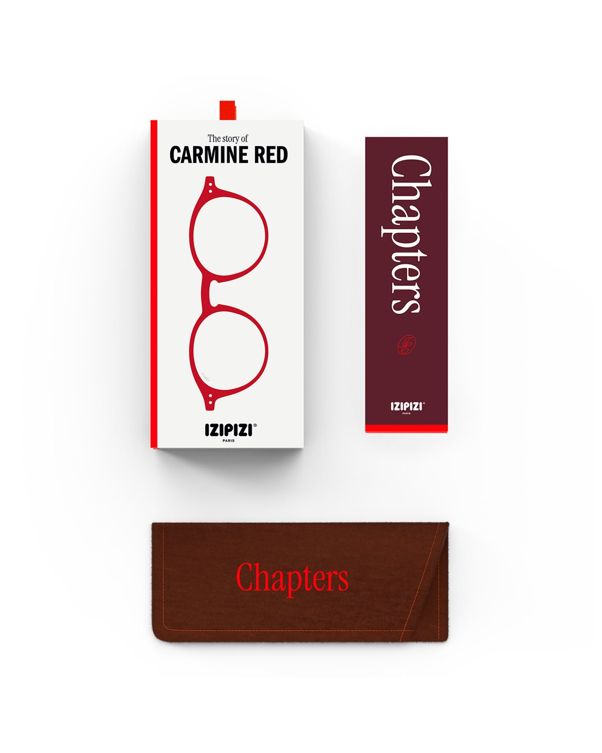 #D Reading Carmine Red