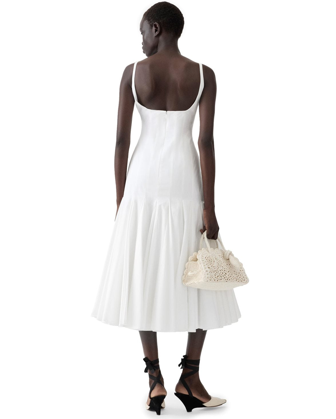 La Robe Agave Dress White