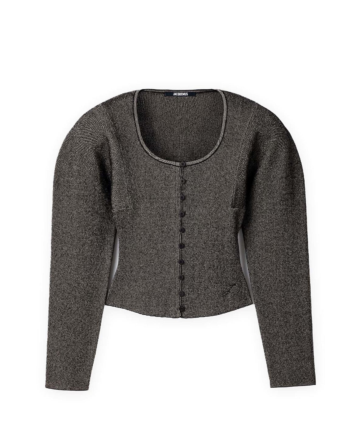Le Cardigan Sera Dark Beige