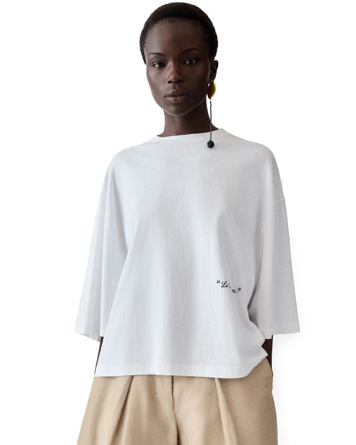 Le T-Shirt Le Palmier White