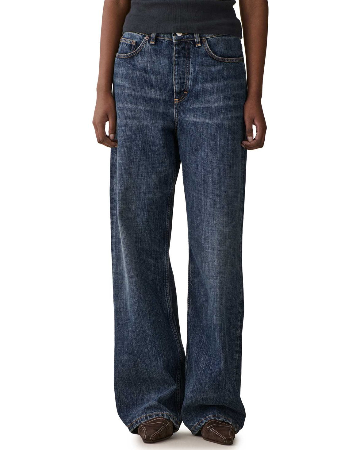 Belem Jeans Dark Blue Righe