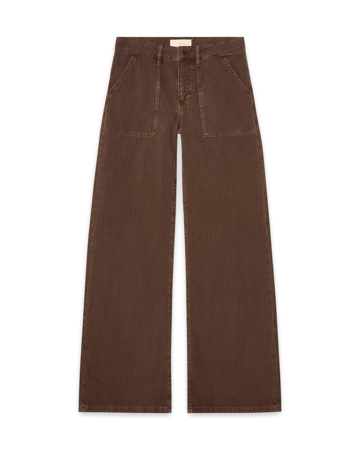 Guell Trousers Chevron Brown