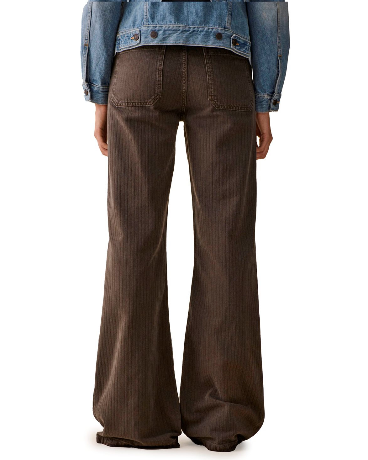 Guell Trousers Chevron Brown