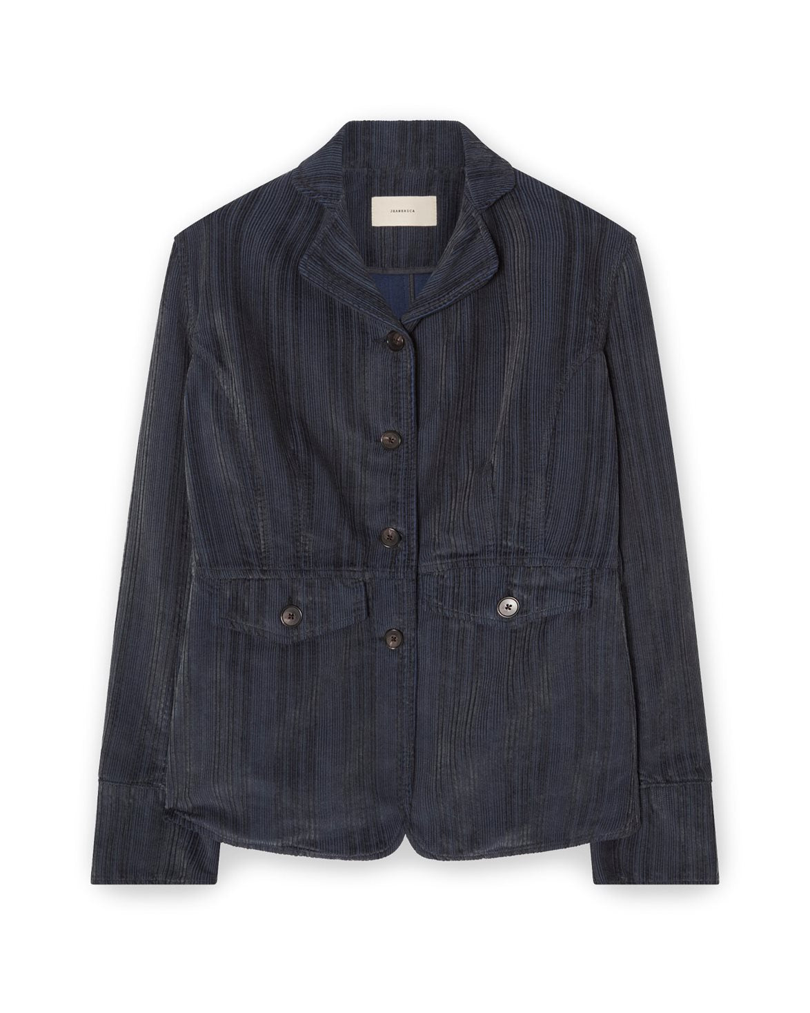 Jane Jacket Azzurro Corduroy