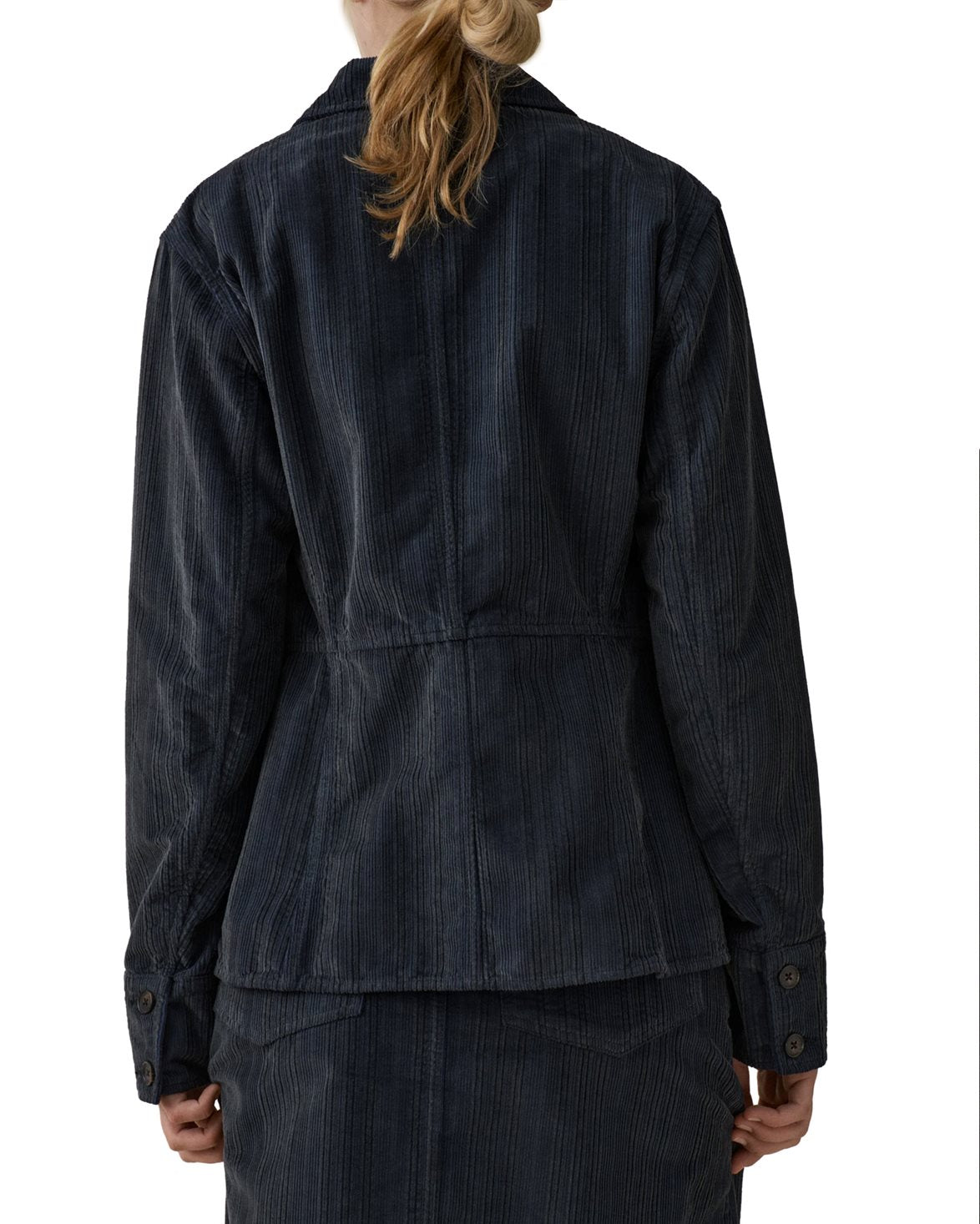 Jane Jacket Azzurro Corduroy